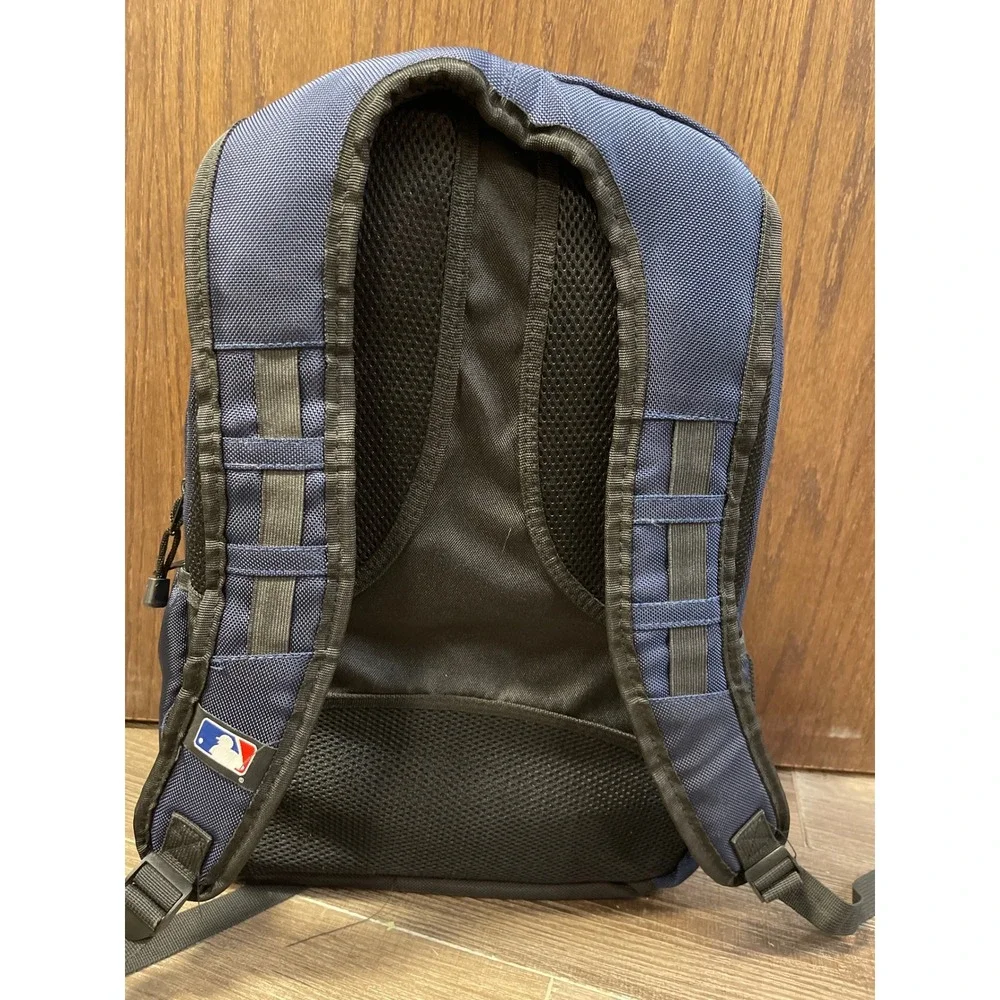 New York Yankees MLB Backpack Navy Blue White Laptop Sleeve Sport Bag